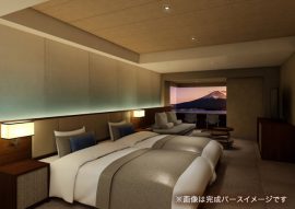 スタンダード（露天風呂付カウンタールームトリプル）